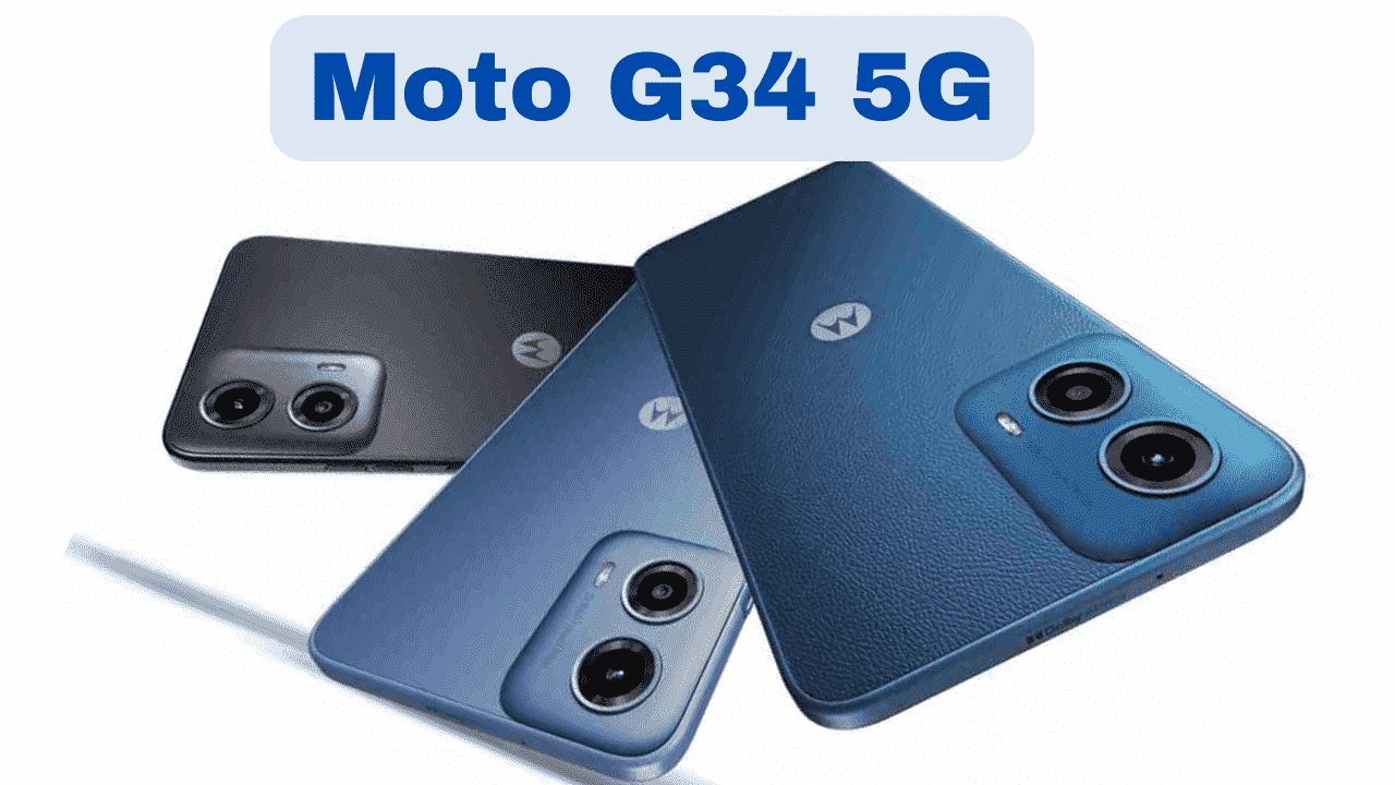 Moto G34 5g price in india